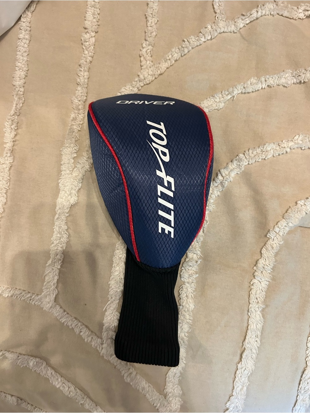TaylorMade Navy and Red Golf Driver Headcover